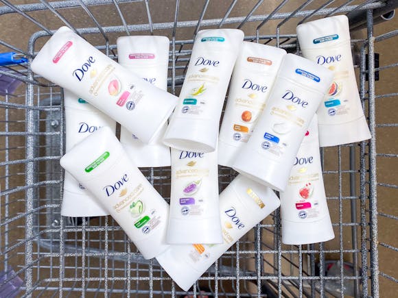 Dove Advanced Care Deodorant, All Under $4 With New Amazon Coupon