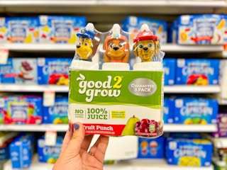 Hand holding a good 2 grow pack