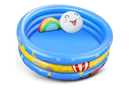 Large Inflatable Kiddie Pool