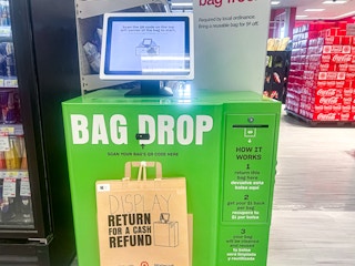 The returnable bag Bag Drop in Target
