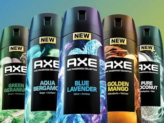 five new axe fine fragrance body spray scents