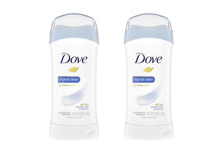 2 Dove Deodorant