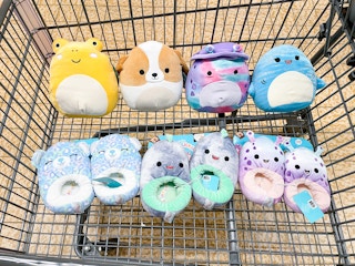 aldi finds squishmallows and squishmallows slipper in cart 1693408737 1693408737