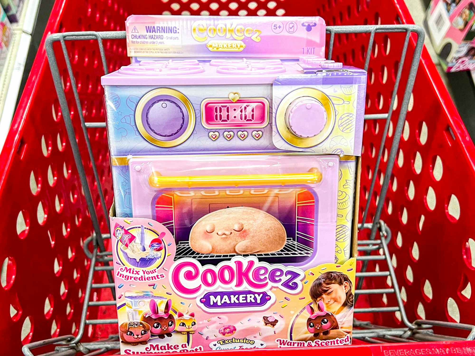 Cookeez Makery Oven Play Set: Cake, pink - Playpolis