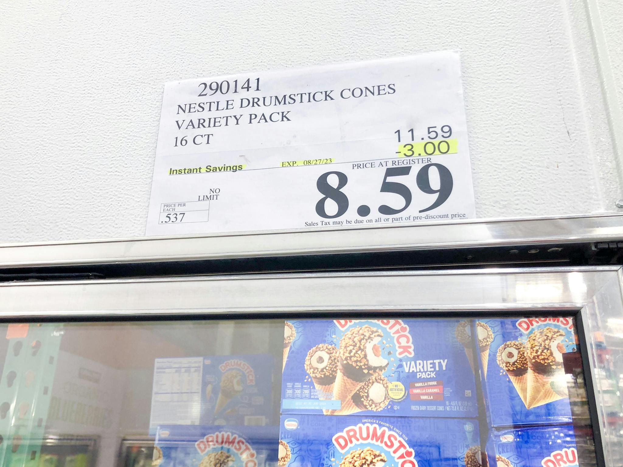 Nestle Drumstick 16Count Ice Cream Cones, Just 8.59 at Costco The Krazy Coupon Lady