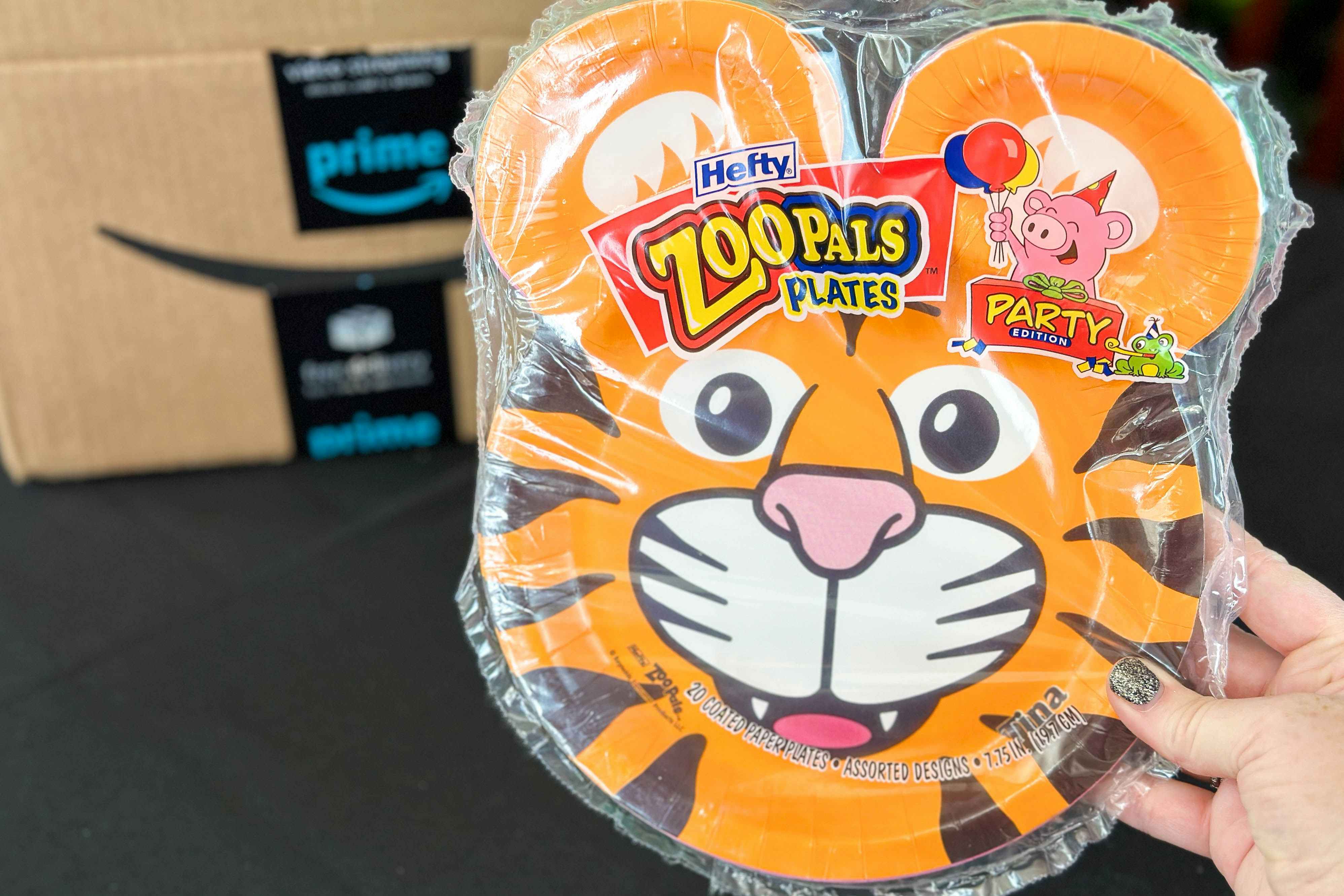 Hefty Zoo Pals Party Edition Paper Plates for Kids