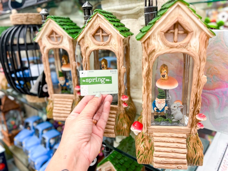 fairy lantern hanging up in stores