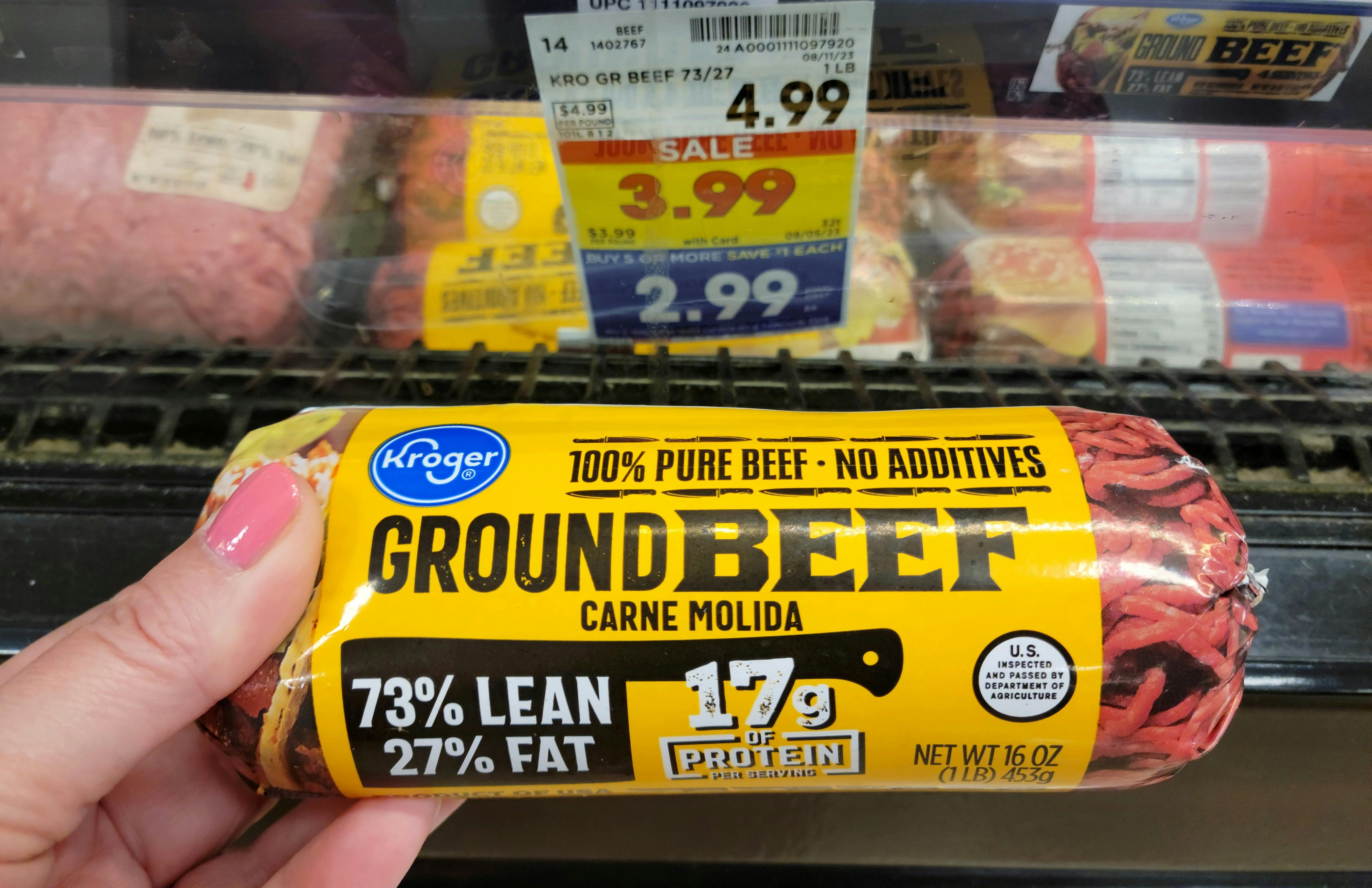 Kroger 1Pound Ground Beef, Only 2.99 During Mega Savings Event The