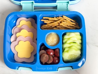 homemade kid bento box for school lunch