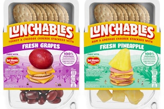 new lunchables with fresh fruit