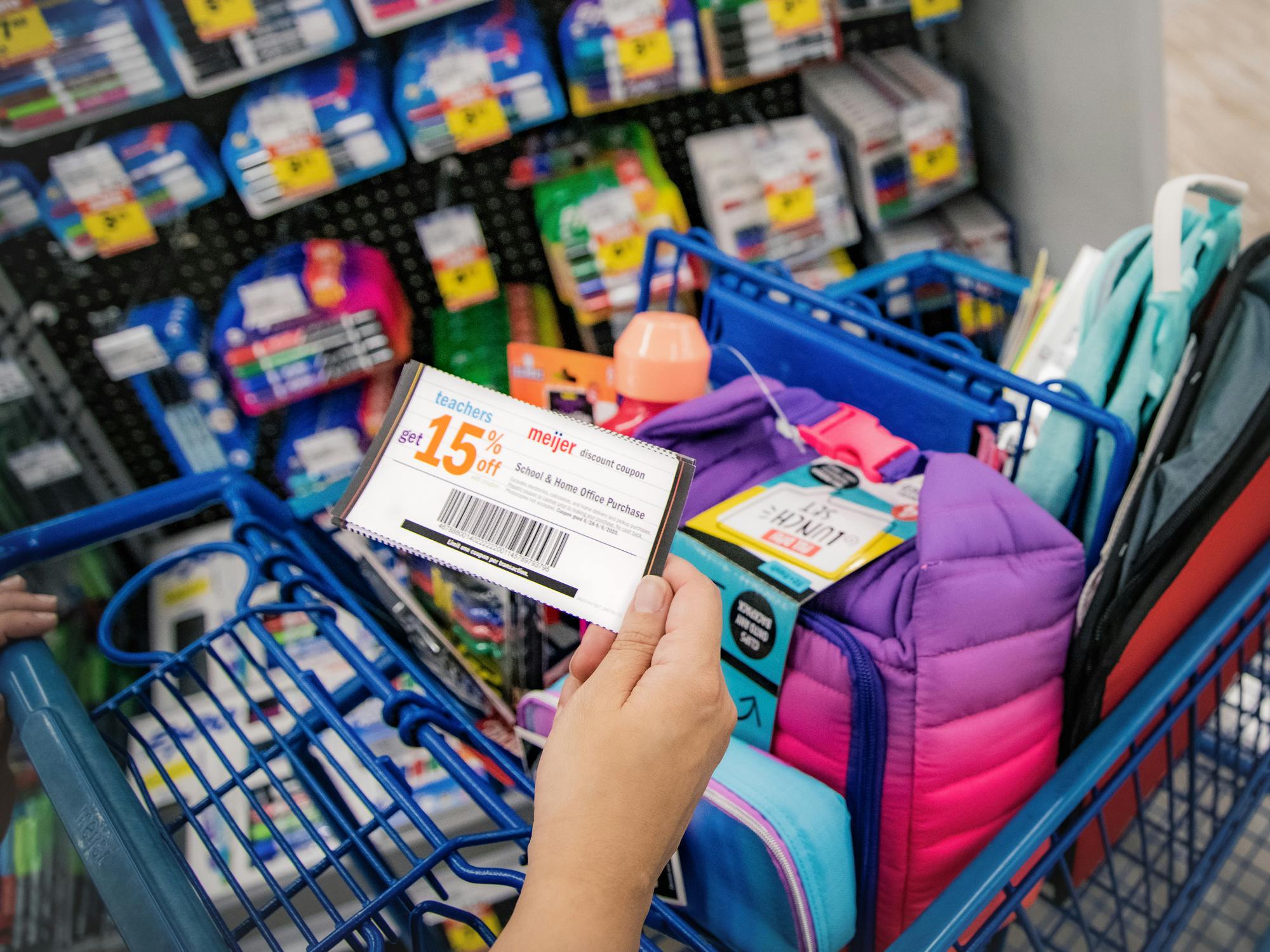 Meijer, Target offering teachers 15% off