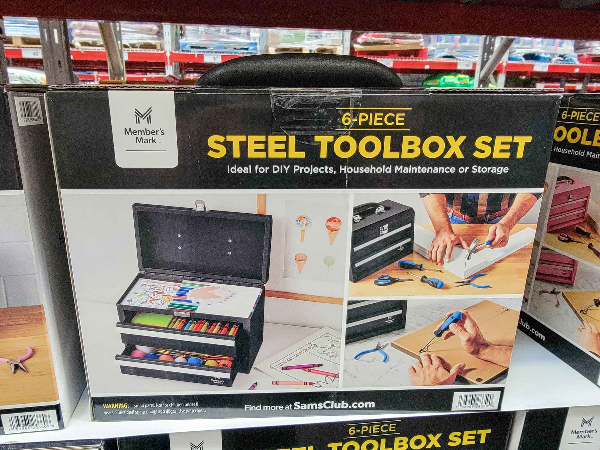 black toolbox set