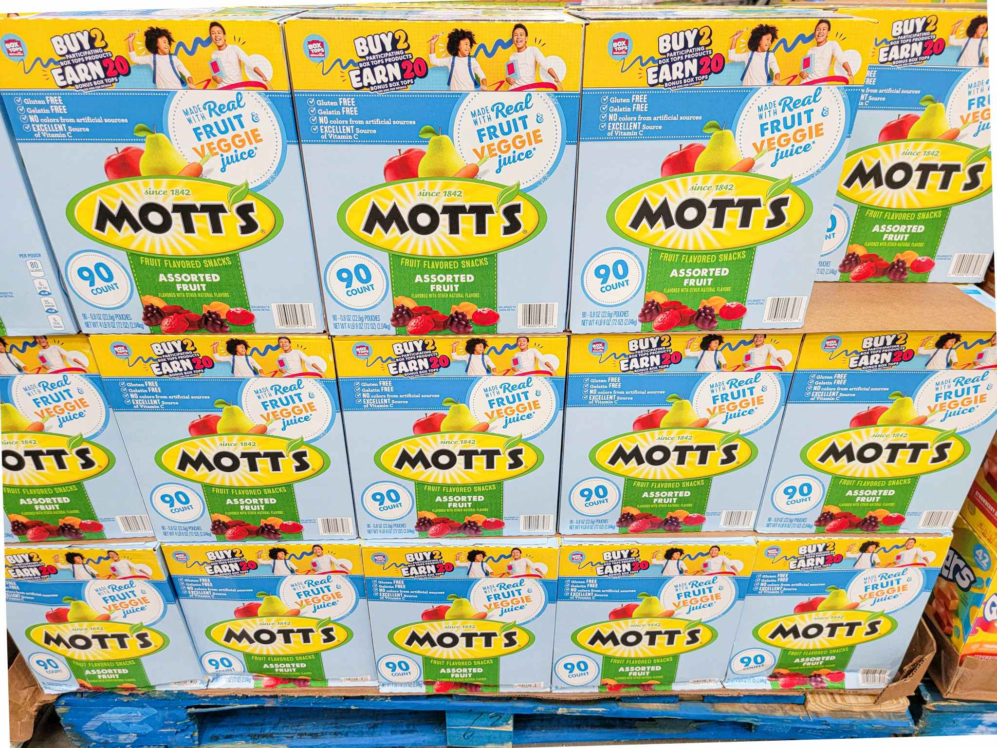 mott's fruit snacks