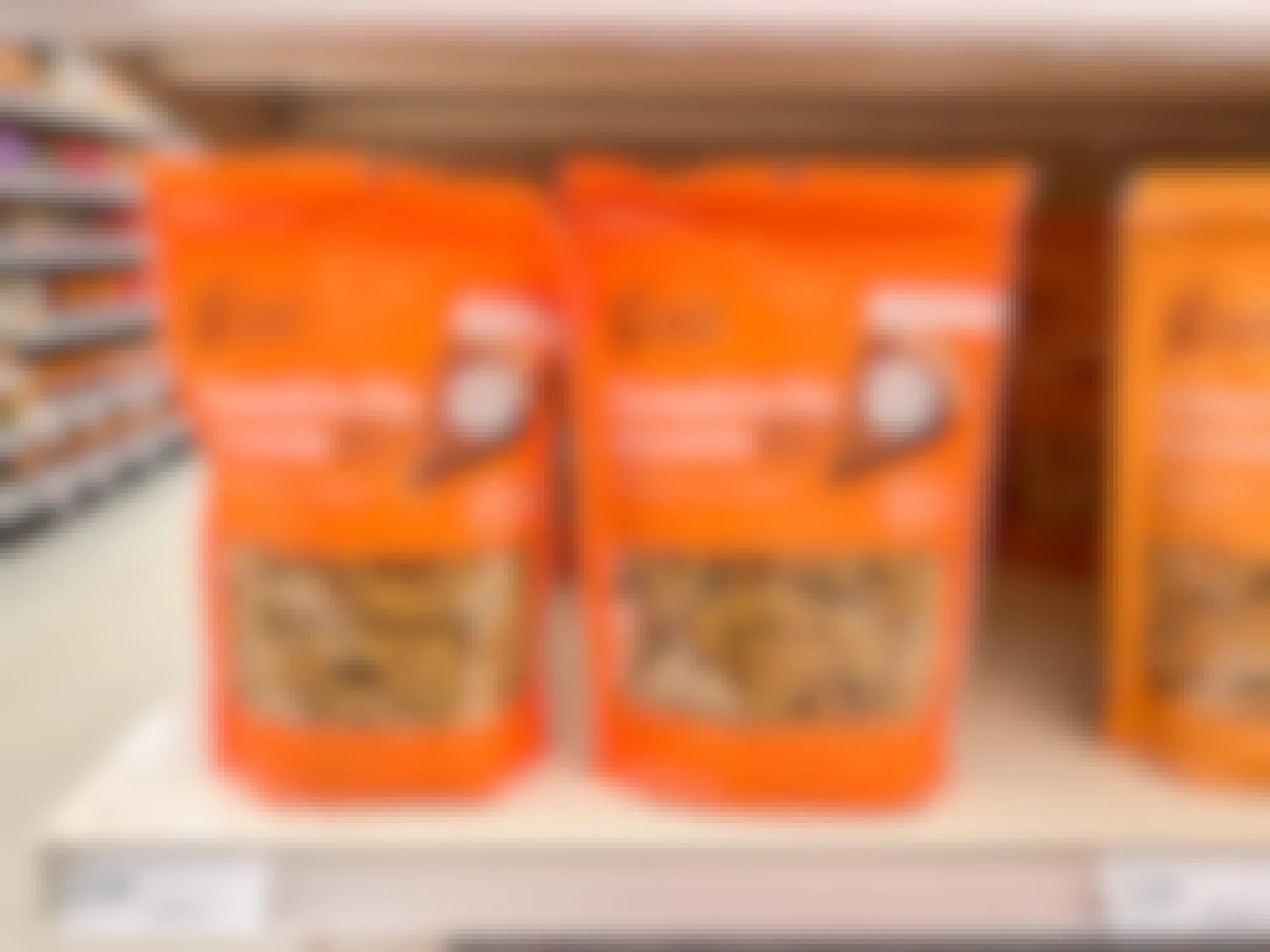 pumpkin granola on a target shelf