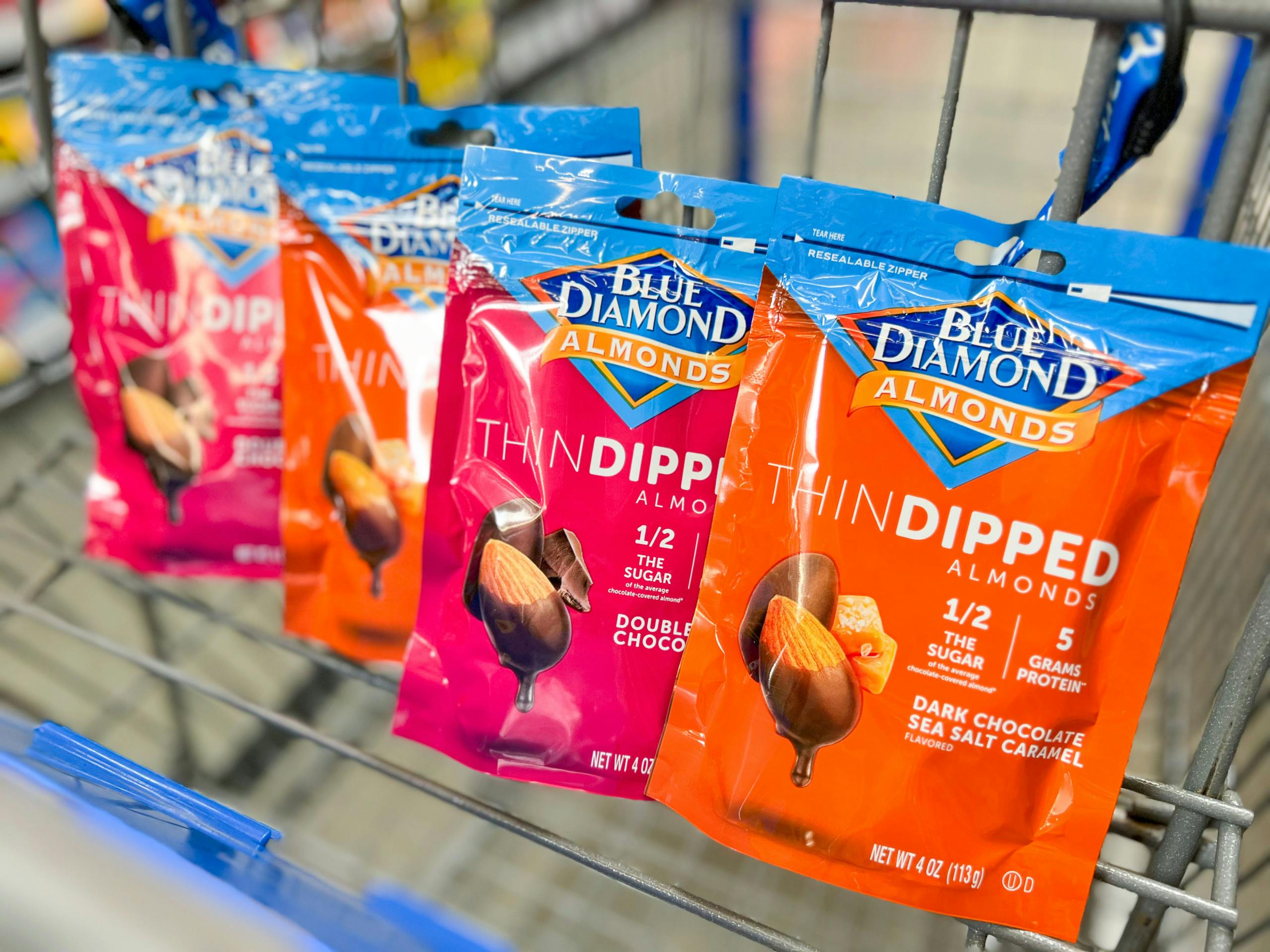 Stock Up on Blue Diamond Thin Dipped Almonds at Walmart — Just 1.73