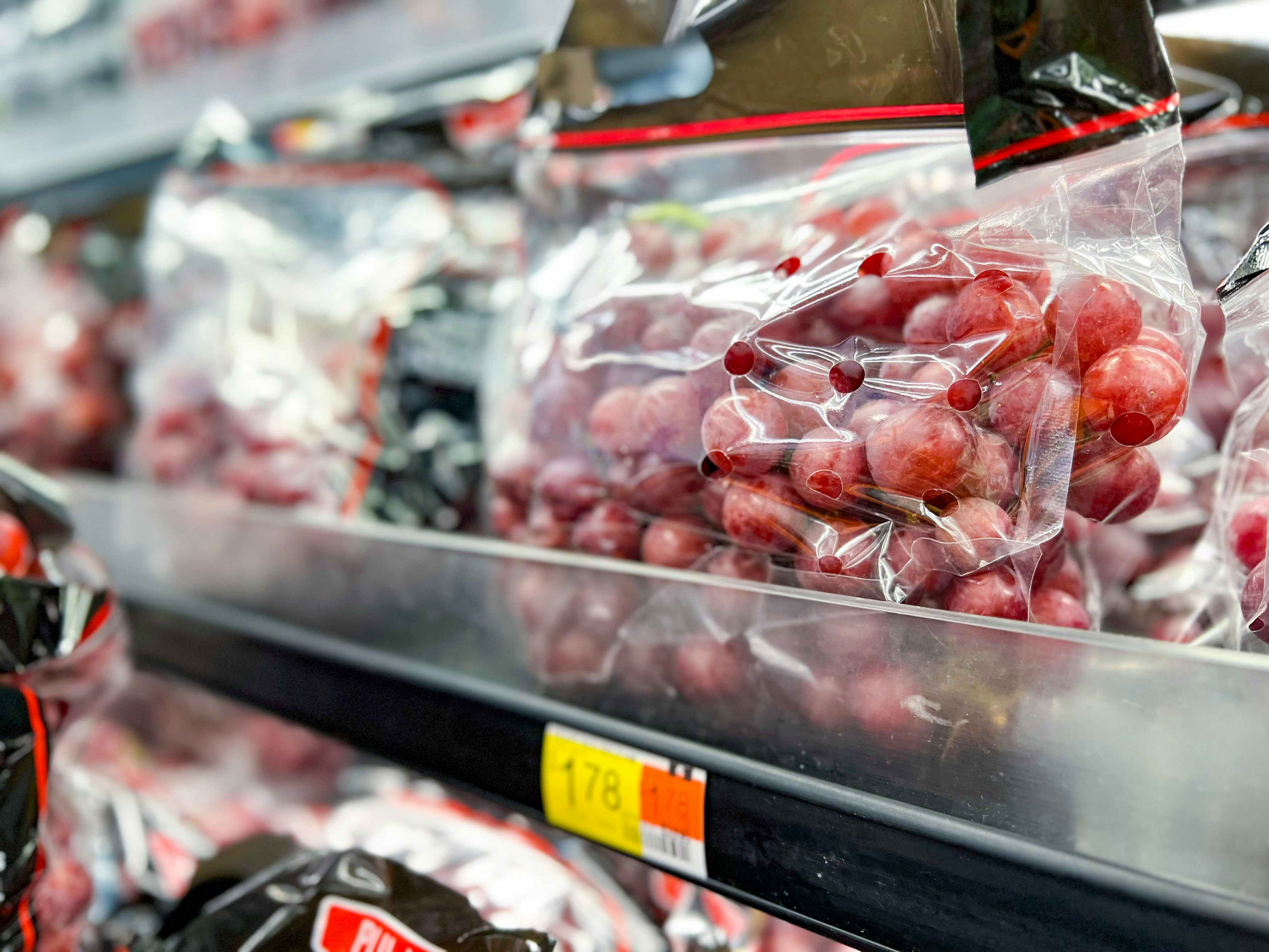 bag of grapes with price walmart