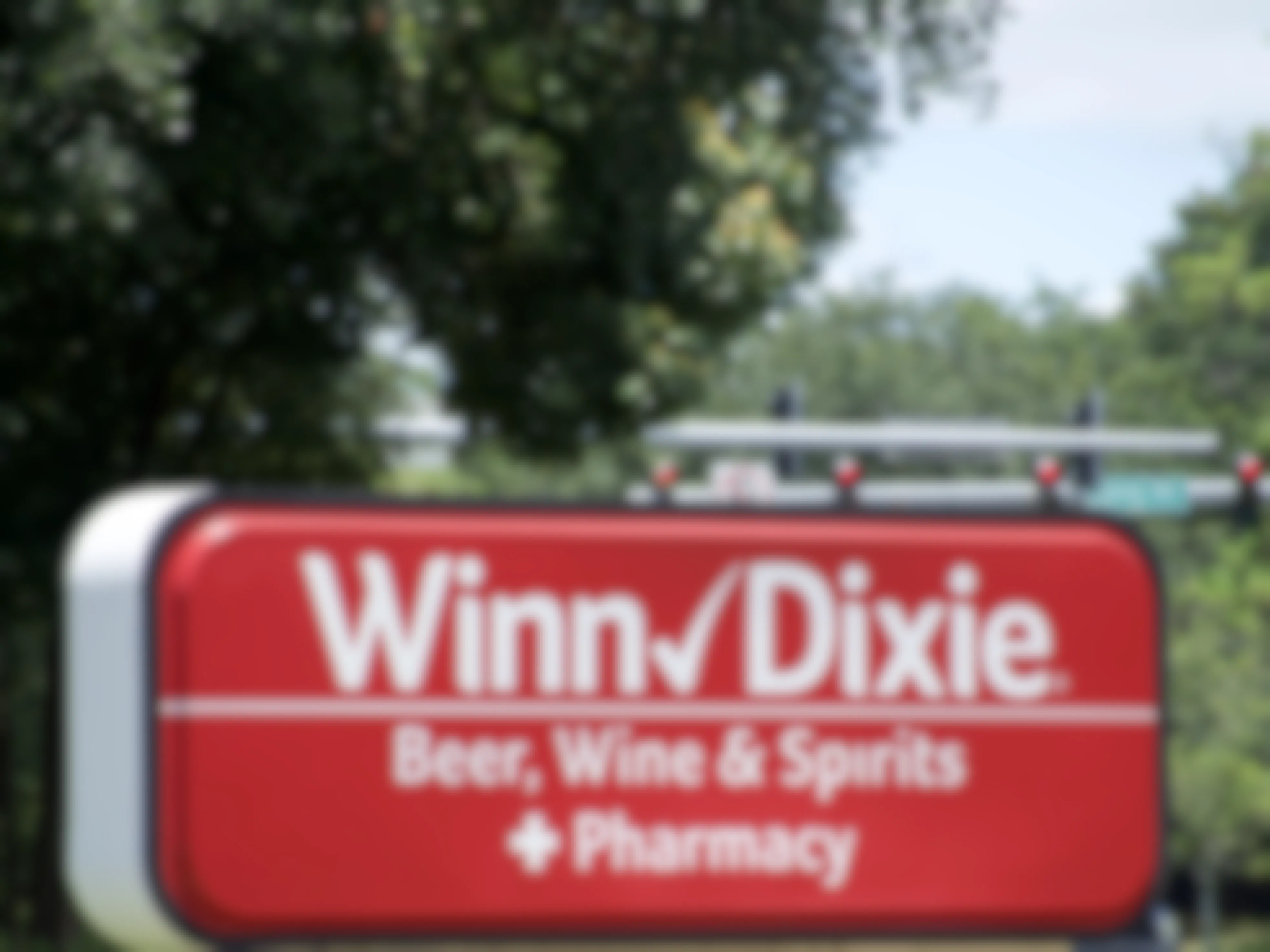 Winn Dixie store sign