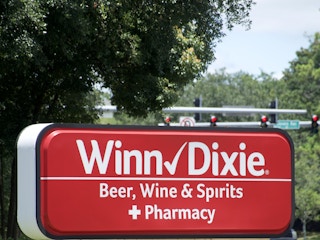 Winn Dixie store sign