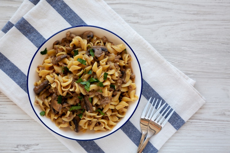 Beef Stroganoff