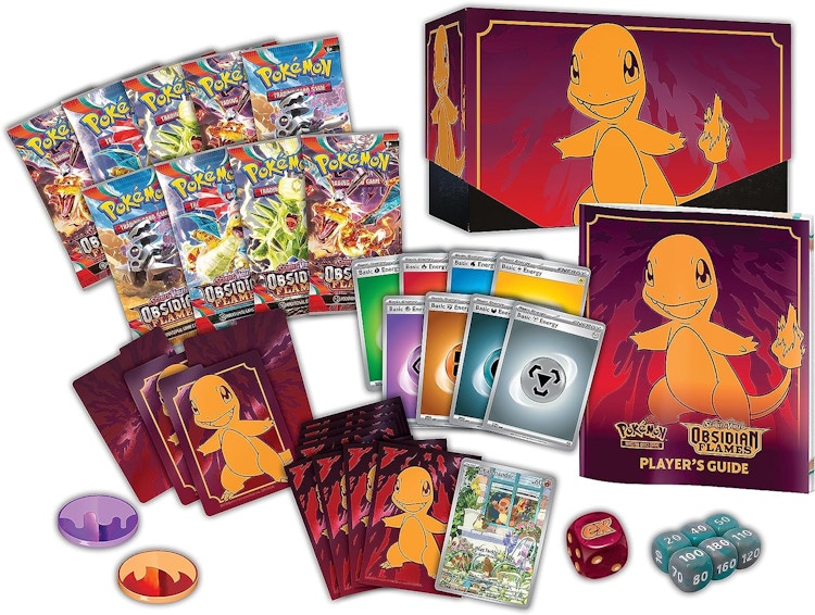 a Pokemon Scarlet and Violet card box set