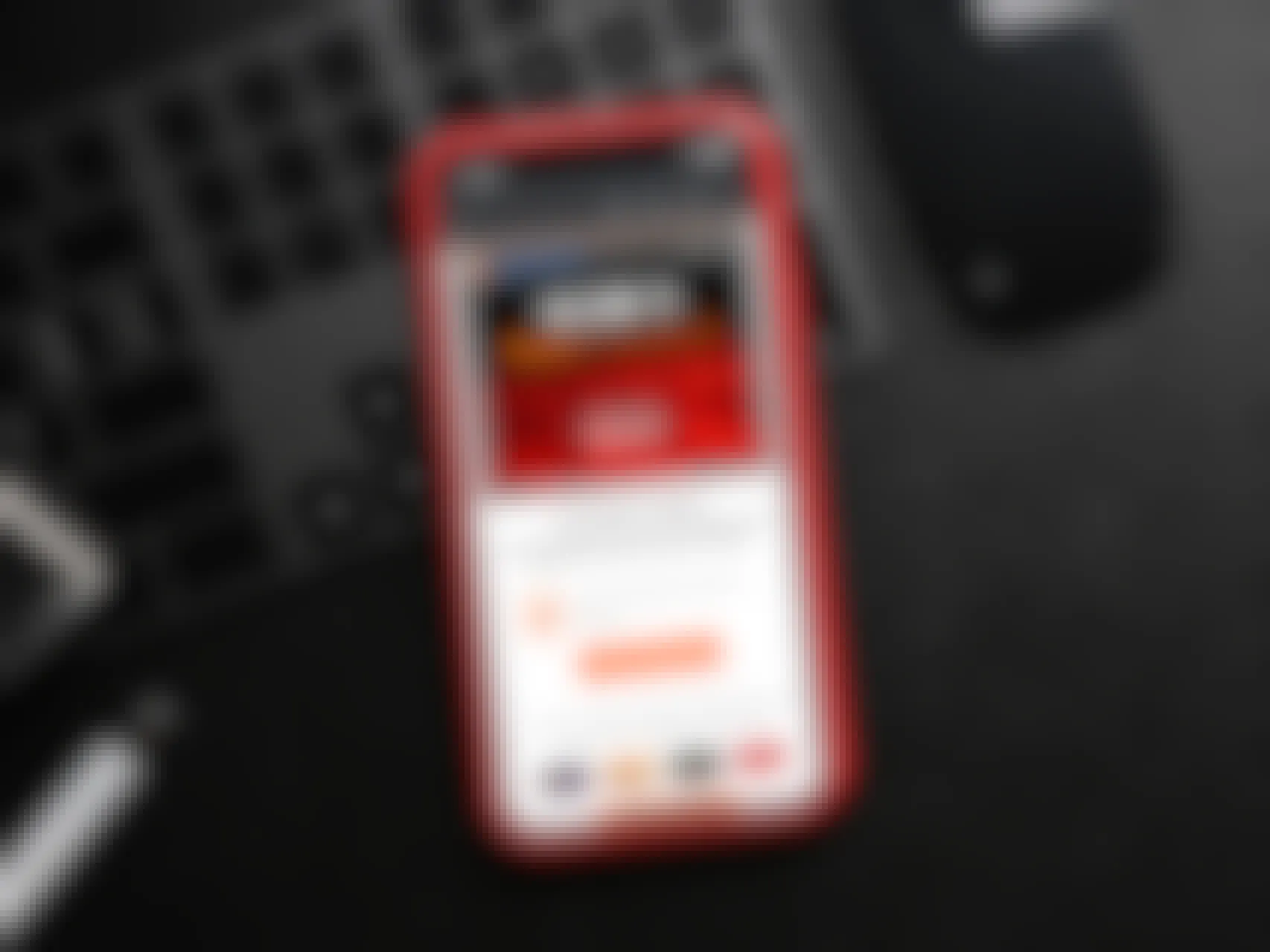 a phone displaying a welcome email from Fandango for joining their FanRewards program