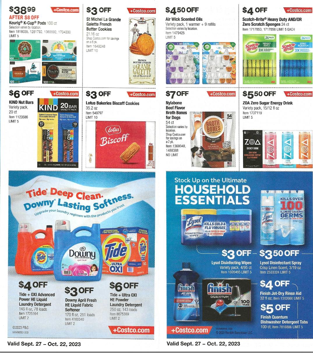 Costco October 2023 Coupon Book: Ad Scan & In-Store Prices - The Krazy ...