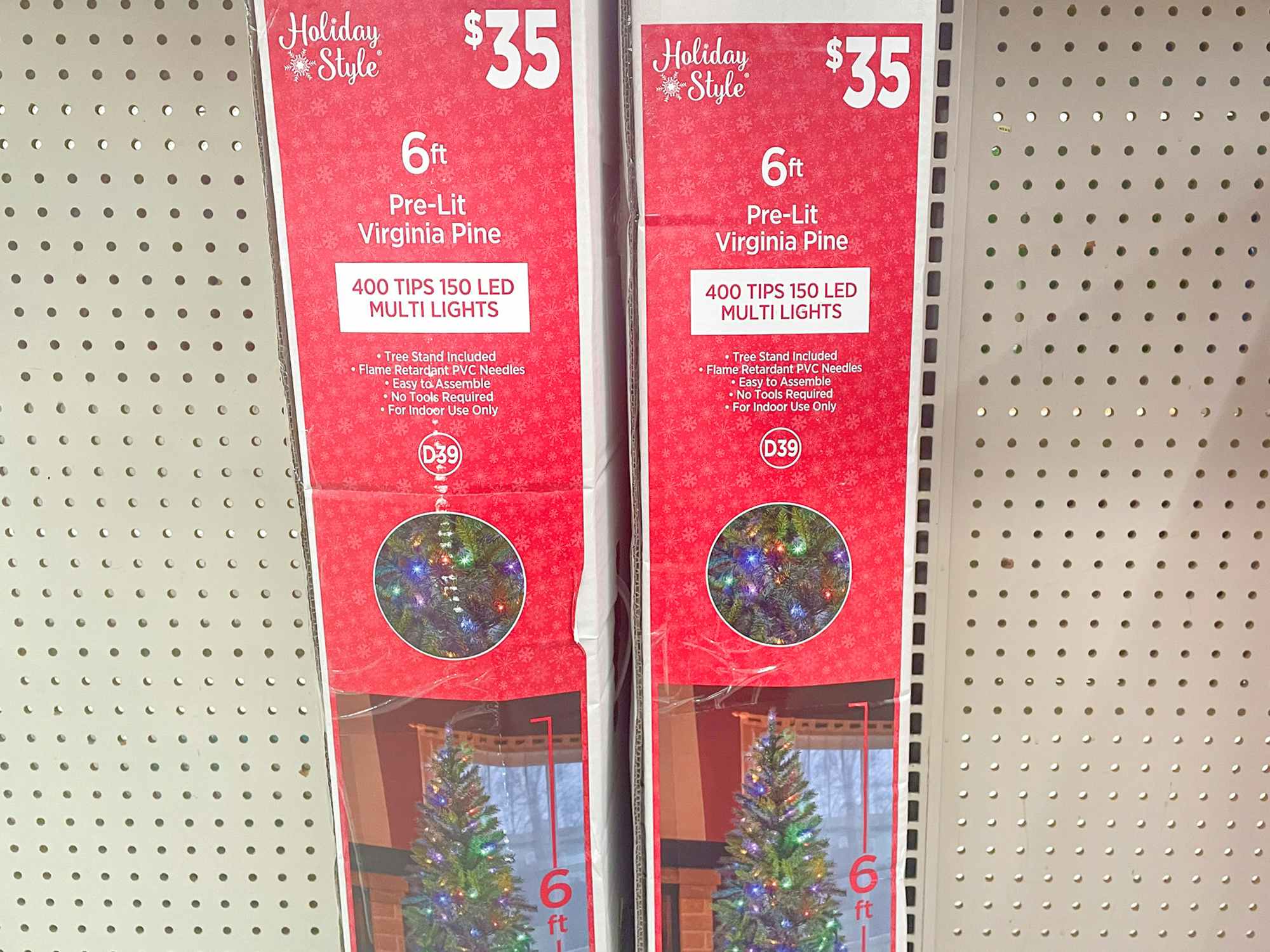 christmas trees from the dollar general