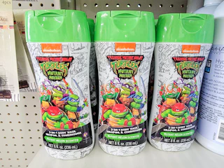 teenage mutant ninja turtles body wash