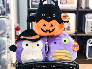 Halloween squishmallows in cart