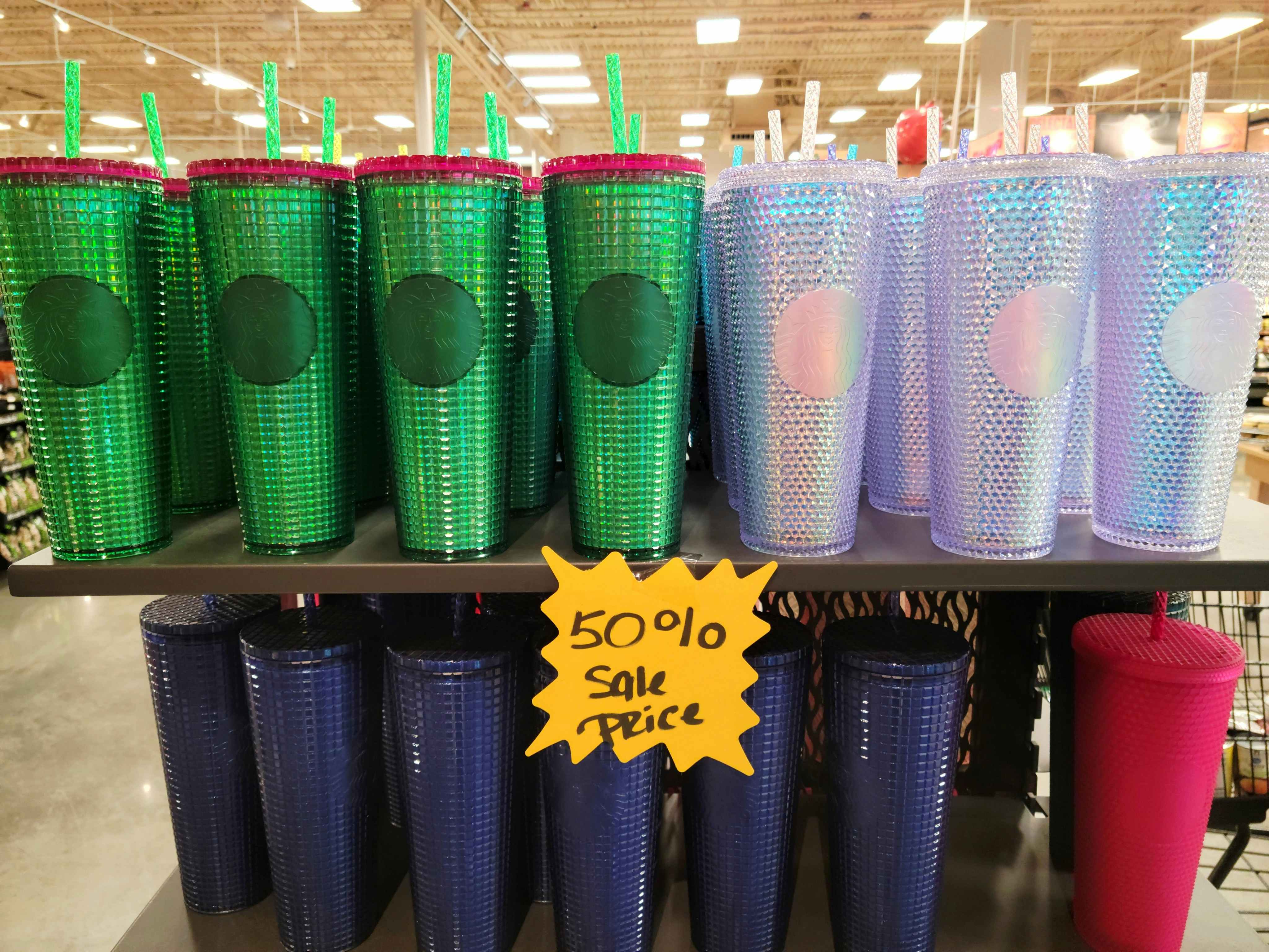 Starbucks' slime-dripping tumbler is beginning to arrive at the