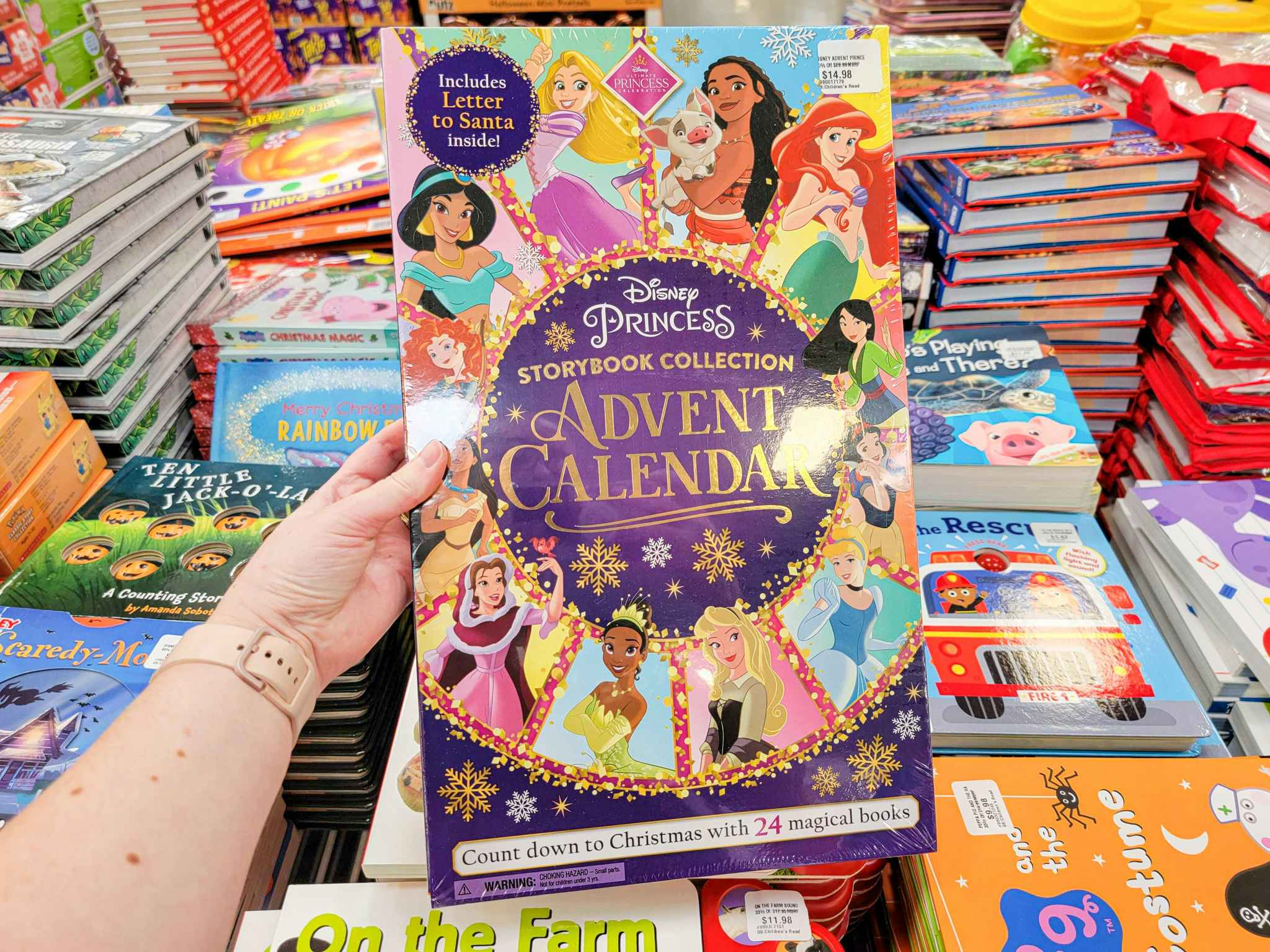 disney princess storybook advent calendar