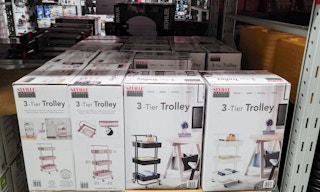 3-tier rolling carts