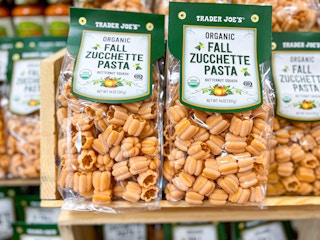 zuccette pasta at Trader Joe's