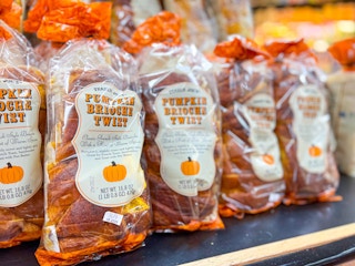 pumpkin brioche twist bread at Trader Joe's