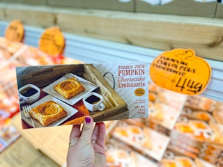 pumpkin cheesecakes croissants at Trader Joe's