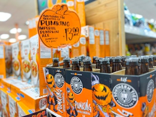 Pumpking imperial pumpkin ale at Trader Joe's