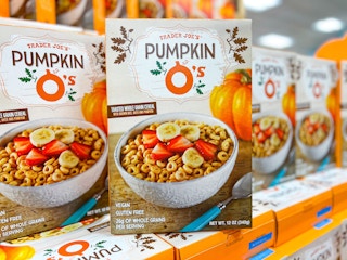 pumpkin o's cereal at Trader Joe's