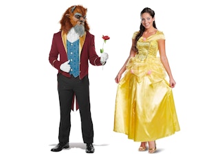 beauty beast disney halloween costume couple 1696539549 1696539549