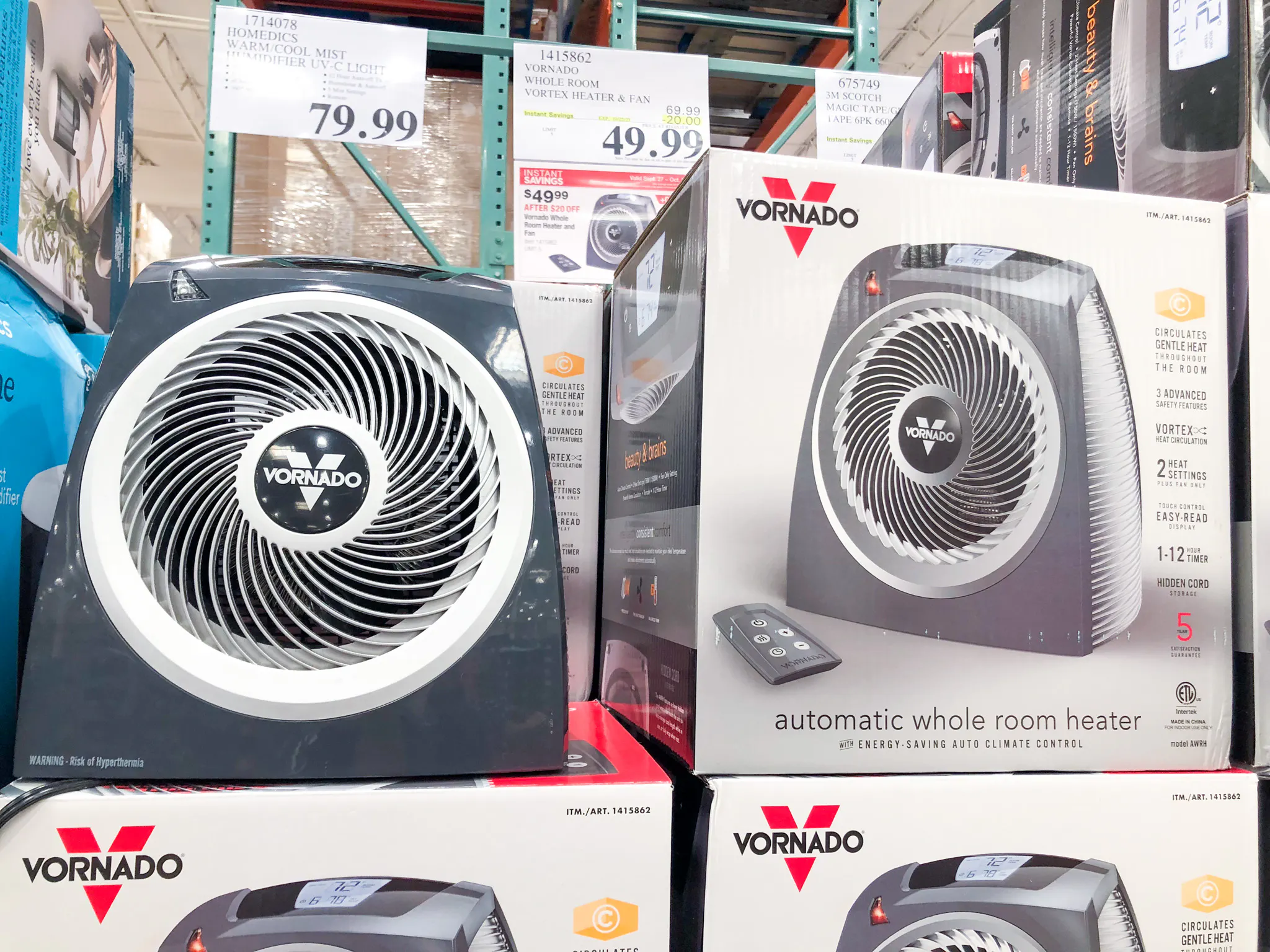 Vornado Whole Room Heater and Fan, Only $49.99 at Costco (Reg. $69.99) -  The Krazy Coupon Lady