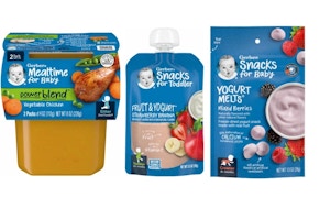 3 Gerber® Baby Food Items