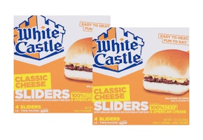 2 White Castle Burgers