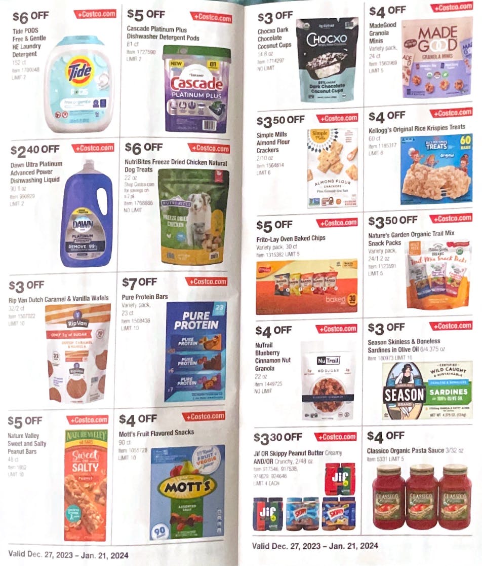 Costco Coupon Book For January 2024: In-Store Prices & Full Ad Scan ...