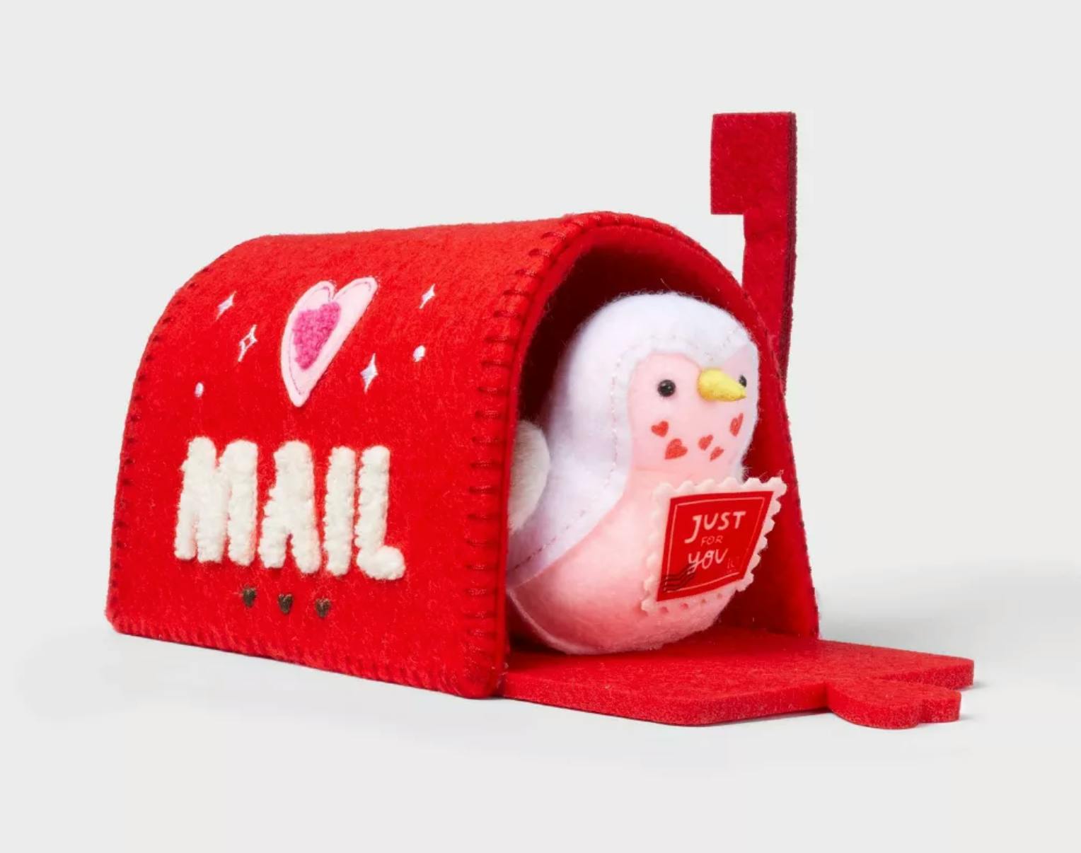 Valentine Bird & Mailbox
