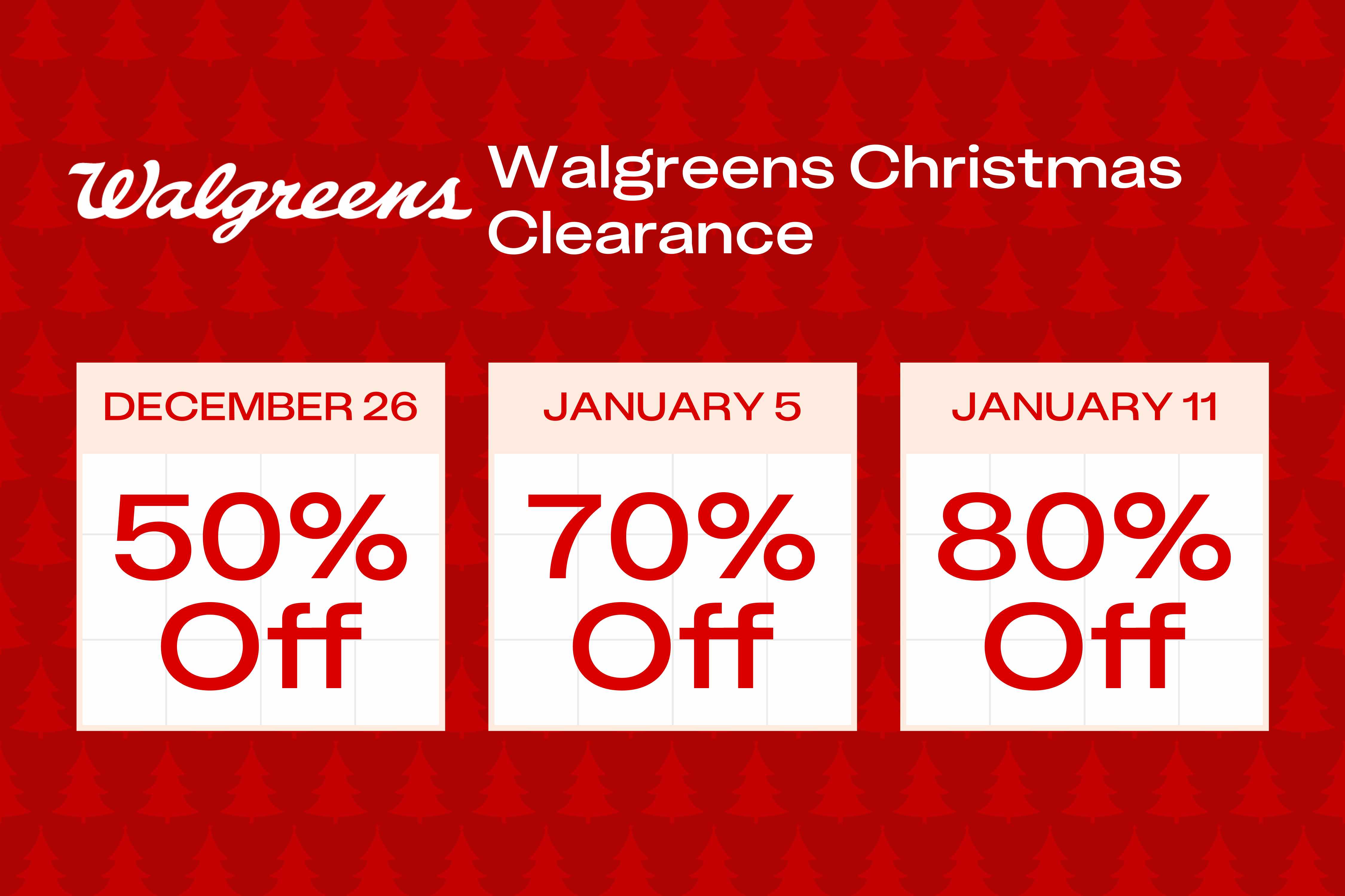 Walgreens Christmas Clearance