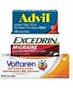 Voltaren 1.76 oz or larger, Advil or Excedrin 36 ct or larger, Walgreens App Coupon