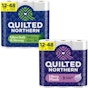 Quilted Northern Bath Tissue Super Mega Rolls 8 ct or Mega Rolls 12 ct or larger, Target App Coupon