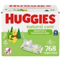 Huggies Natural Care or Simply Clean Baby Wipes 704 ct or larger, Target App Coupon