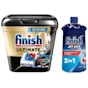 Finish Ultimate 28 ct or larger or Quantum Dishwasher Detergent 36 ct or larger, or Jet-Dry Rinse Aid 23 oz or larger, Target App Coupon