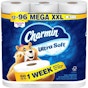 Charmin Ultra Toilet Paper Mega XL Roll 18 or 24 ct or Mega XXL Roll 12 ct, Target App Coupon