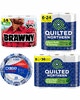 Quilted Northern Bath Tissue Mega Roll 6 or 9 ct, Dixie Livingware Plates, Cups, or Bowls, or Brawny Paper Towel Triple Rolls 2 ct, Walgreens App Coupon